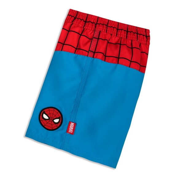 NEW Disney Store Marvel Spiderman Swimsuit Swim Trunks Board Shorts Suit 5/6 6 - Picture 4 of 6